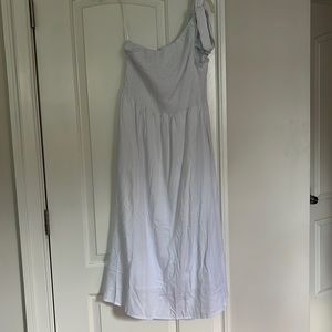 NWT One Shoulder White Dress